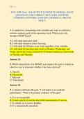 WGU D389 Task 1 EXAM WITH COMPLETE 250 REAL EXAM &NewLine;QUESTIONS AND CORRECT DETAILED ANSWERS &NewLine;&lpar;VERIFIED ANSWERS&rpar; ALREADY GRADED A&plus; &lpar;BRAND &NewLine;NEW&excl;&excl;&rpar; 
