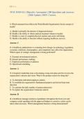 WGU D545 OA &vert; Objective Assessment &vert; 200 Questions and Answers &NewLine;&vert; 2026 Update &vert; 100&percnt; Correct&period;