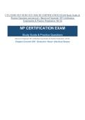 UTA NURS 5433 NURS 5433 2026&vert; NP CERTIFICATION EXAM Study Guide & Practice Questions and answers &vert; Based on Fitzgerald&colon; NP Certification Examination & Practice Preparation&comma; 4th Ed
