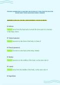 PORTAGE LEARNING BIOD 152 ANATOMY AND PHYSIOLOGY 2 FINAL PRACTICE SOLUTION&NewLine;