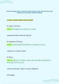 PORTAGE LEARNING BIOD 152 ANATOMY AND PHYSIOLOGY 2 FINAL PRACTICE PREP GUIDE&NewLine;