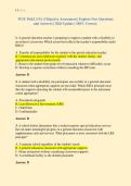 WGU D662 &vert; OA &vert; Objective Assessment &vert; Explore New Questions &NewLine;and Answers &vert; 2026 Update &vert; 100&percnt; Correct&period;