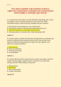 WGU D664 LEARNERS AND LEARNING SCIENCE &vert; &NewLine;OBJECTIVE ASSESSMENT &vert; EXPLORE NEW 150 QUESTIONS &NewLine;WITH CORRECT ANSWERS &vert; 2026 UPDATE&period;