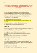 WGU D184 STANDARD-BASED ASSESSMENT EXAM ACTUAL &NewLine;QUESTIONS AND ANSWERS 2026&sol;2027 WITH COMPLETE &NewLine;SOLUTION
