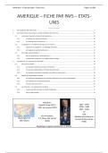 Fiche par pays - Etats-Unis