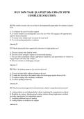 WGU D670 TASK 1&vert;LATEST 2026 UPDATE WITH &NewLine;COMPLETE SOLUTION