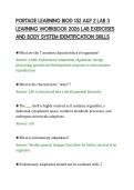 PORTAGE LEARNING BIOD 152 A&P 2 LAB 3&NewLine;LEARNING WORKBOOK 2026 LAB EXERCISES&NewLine;AND BODY SYSTEM IDENTIFICATION SKILLS&NewLine;