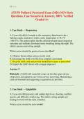ATI PN Pediatric Proctored Exam &lpar;2026&rpar; NGN-Style &NewLine;Questions&comma; Case Scenario & Answers&comma; 100&percnt; Verified &NewLine;Graded A&plus;