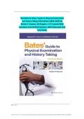 Test bank for Bate's guide to physical examination and history taking 14th edition by Lynn S&period; Bickey  & Rainier P&period; Soriano-exam questions &comma;answers &rationales&lpar;isbn 978-1975218348&rpar;