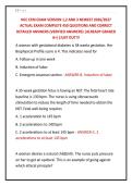 NCC EFM EXAM VERSION 1&comma;2 AND 3 NEWEST 2026&sol;2027 &NewLine;ACTUAL EXAM COMPLETE 450 QUESTIONS AND CORRECT &NewLine;DETAILED ANSWERS &lpar;VERIFIED ANSWERS&rpar; &vert;ALREADY GRADED &NewLine;A&plus;&vert;&vert;JUST OUT&excl;&excl;&excl;