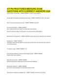 ATI PN PROCTORED MEDSURG EXAM QUESTIONS WITH CORRRECT ANSWERS 2026
