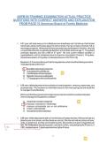 ABFM ITE STUDY GUIDE EXAM LATEST UPDATE