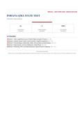 Indiana QMA Qualified Medication Aide State Test 2026&sol;2027 &ndash; Questions and Answers &vert; 100&percnt; Verified &vert; Complete Verified Answers &ndash; Pass Guaranteed &ndash; A&plus; Graded&NewLine;&NewLine;