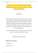 GED Exam 2026&ndash;2027&comma; GED&comma; Complete Exam Material Questions with 100&percnt; Correct Verified Answers Graded A&plus;