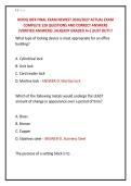 NCIDQ IDFX FINAL EXAM NEWEST 2026&sol;2027 ACTUAL EXAM &NewLine;COMPLETE 120 QUESTIONS AND CORRECT ANSWERS &NewLine;&lpar;VERIFIED ANSWERS&rpar; &vert;ALREADY GRADED A&plus;&vert;&vert;JUST OUT&excl;&excl;&excl;