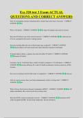 Exs 320 test 3 Exam ACTUAL &NewLine;QUESTIONS AND CORRECT ANSWERS