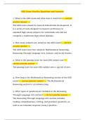 GED Exam Practice Questions and Answers