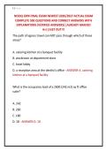 NCIDQ IDPX FINAL EXAM NEWEST 2026&sol;2027 ACTUAL EXAM &NewLine;COMPLETE 500 QUESTIONS AND CORRECT ANSWERS WITH &NewLine;EXPLANATIONS &lpar;VERIFIED ANSWERS&rpar; &vert;ALREADY GRADED &NewLine;A&plus;&vert;&vert;JUST OUT&excl;&excl;&excl; 