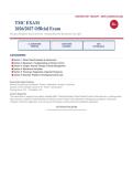 NBRC TMC Respiratory Therapist Multiple Choice Exam 2026&sol;2027 &ndash; Questions and Answers &vert; 100&percnt; Verified &vert; Complete Verified Answers &ndash; Pass Guaranteed &ndash; A&plus; Graded&NewLine;&NewLine;&NewLine;
