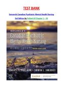 Test Bank For Varcarolis's Canadian Psychiatric Mental Health Nursing 3rd Edition by  Cheryl L&period; Pollard&comma; Sonya L&period; Jakubec  ISBN 978-0323778794