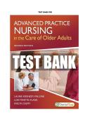 Test Bank for Advanced Practice Nursing in the Care of Older Adults 2nd Edition by Laurie Kennedy-Malone 2026&sol;2027