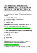 &colon; Fire Sprinkler Systems&comma; Installation&comma; Inspection&comma; Testing & Safety &mdash; AL FS Contractor Exam