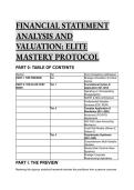 2026&sol;2027 Financial Statement Analysis & Valuation&colon; Elite Mastery Protocol &vert; Advanced Q&A &lpar;DCF&comma; ROPI&comma; ASC 842&comma; NOPAT&rpar;