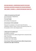 GED EXAM 2026&sol;2027 &vert; COMPREHENSIVE MASTER STUDY GUIDE&NewLine;200 VERIFIED QUESTIONS & ANSWERS WITH DETAILED RATIONALES&NewLine;100&percnt; CORRECT &vert; GRADED A&plus; &vert; UPDATED FOR 2026&sol;2027 EXAM CYCLE&NewLine;
