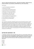 NCCCO LIFT DIRECTOR CERTIFICATION EXAM&rsqb; &ndash; QUESTIONS AND ANSWERS &vert; VERIFIED AND WELL&NewLine;DETAILED ANSWERS &vert; PLUS RATIONALES &vert; GUARANTEED PASS &vert; LATEST EXAM UPDATE&NewLine;NCCCO LIFT DIRECTOR CERTIFICATION EXAM&rsqb; &ndash; QUESTIONS AND ANSWERS &vert; VERIFIED AND WELL&NewLine;DETAILED A