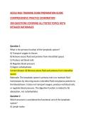 ACOLS MLD TRAINING EXAM PREPARATION GUIDE&NewLine;COMPREHENSIVE PRACTICE EXAMINATION&NewLine;200 QUESTIONS COVERING ALL TESTED TOPICS WITH DETAILED RATIONALES&NewLine;