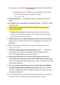 NR 603 Week 4 Apea Predictor Exam Questions and Answers Graded A&plus;