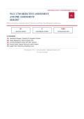 WGU C720 Objective Assessment and Pre-Assessment 2026&sol;2027 &ndash; Questions and Answers &vert; 100&percnt; Verified &vert; Complete Verified Answers &ndash; Pass Guaranteed &ndash; A&plus; Graded&NewLine;&NewLine;