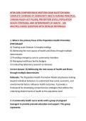 NFDN 2006 COMPREHENSIVE MIDTERM EXAM QUESTION BANK&colon; COMPLETE COVERAGE OF COMMUNITY HEALTH NURSING PRINCIPLES&comma; CANADA HEALTH ACT PILLARS&comma; PREVENTION LEVELS&comma; POPULATION HEALTH STRATEGIES&comma; AND DETERMINANTS OF HEALTH &ndash; 200 MULTIPLE-CHOICE QUESTIONS WITH DETAI