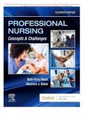 est Bank For Professional Nursing 11th Edition by Beth Black &vert; 978-0443281006 &vert; &vert; All Chapters with Answers and Rationals newest edition