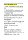 NMNC 1110 EXAM 5 - CLINICAL JUDGMENT KEY TERMS QUESTIONS ANSWERED CORRECTLY LATEST UPDATE 2026&NewLine;