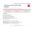 GISP Geographic Information Systems Professional Exam and Study Guide 2026&sol;2027 &ndash; Questions and Answers &vert; 100&percnt; Verified &vert; Complete Verified Answers &ndash; Pass Guaranteed &ndash; A&plus; Graded&NewLine;&NewLine;