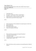 Test Bank For Functional and Occupational Performance in Older Adults&comma; 5th Edition &lpar;Bonder&comma; 2024&rpar;&comma; Chapter 1-29 &vert; All Chapters