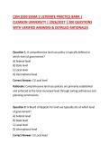 CSM 2030 EXAM 1 ULTIMATE PRACTICE BANK &vert; CLEMSON UNIVERSITY &vert; 2026&sol;2027 &vert; 200 QUESTIONS WITH VERIFIED ANSWERS & DETAILED RATIONALES