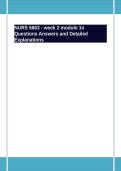 NURS 5663 - week 2 module 1n Questions Answers and Detailed Explanations&period;