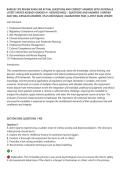 BARKLEY 3PS REVIEW EXAM 300 ACTUAL QUESTIONS AND CORRECT ANSWERS WITH RATIONALE&NewLine;LATEST UPDATE ALREADY GRADED A&plus; ASSURED PASS&rsqb; &ndash; QUESTIONS AND ANSWERS &vert; VERIFIED&NewLine;AND WELL DETAILED ANSWERS &vert; PLUS RATIONALES &vert; GUARANTEED PASS &vert; LATEST EXAM UPDATE
