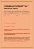 DCF CHILD ABUSE AND NEGLET &lpar;CAAN&rpar; EXAM 2026 UPDATE&NewLine;QUESTIONS AND CORRECT VERIFIED ANSWERS ALREADY&NewLine;GARDED A&plus; &lpar;BRAND NEW VISION&rpar;