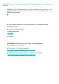 NURS 617 Pharm Exam 2 Review&vert; Questions and Answers &vert; 2026 Updated &vert; 100&percnt; Correct - McNeese State University&period;