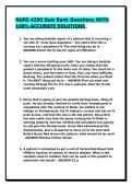 NUR 4590 Exam 1&colon; Professional Identity of the Nurse Leader 2025 &ndash; Actual Exam with 100&percnt; Verified Questions &vert; Rasmussen College&NewLine;