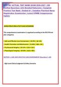 REX-PN&reg; ACTUAL TEST BANK EXAM 2026-2027 &vert; 300 &NewLine;Verified Questions with Detailed Rationales &vert; Complete &NewLine;Practice Test Bank &vert; Graded A&plus; &vert; Canadian Practical Nurse &NewLine;Registration Examination &vert; Latest CPNRE Competencies &NewLine;UpdateREX-PN&reg; ACTUAL TEST BANK EXAM
