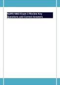 NURS 5663 Exam 3 Review Key Questions and Correct Answers&period;