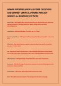 HAWAII NOTARYEXAM 2026 UPDATE QUESTIONS&NewLine;AND CORRECT VERIFIED ANSWERS ALREADY&NewLine;GRADED A&plus; &lpar;BRAND NEW VISION&rpar;