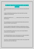 PA PERMIT PRACTICE QUESTIONS WITH ACCURATE ANSWERS