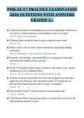 PMK-EE E7 PRACTICE EXAMINATION&NewLine;2026 QUESTIONS WITH ANSWERS&NewLine;GRADED A&plus;