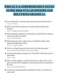 PMK-EE E-6 COMPREHENSIVE STUDY&NewLine;GUIDE 2026 FULL QUESTIONS AND&NewLine;SOLUTIONS GRADED A&plus;