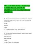 PMK-EE WARFIGHTING & READINESS&NewLine;NAVY READINESS REVIEW 2026&NewLine;QUESTIONS WITH SOLUTIONS TESTED&NewLine;QUESTIONS